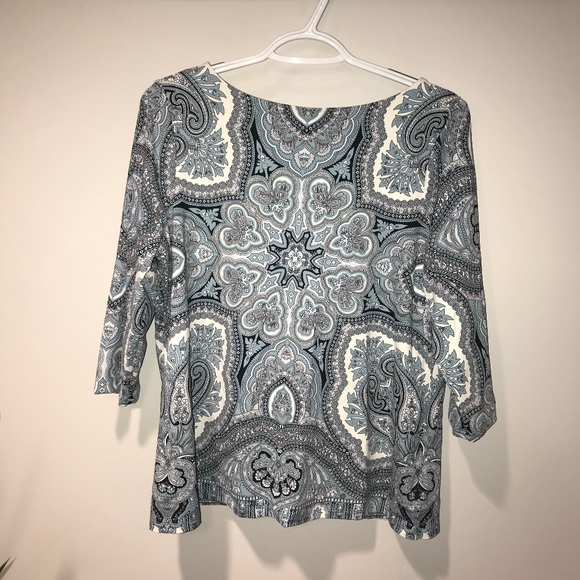 Charter Club Tops - Woman's Charter Club Petite Long Sleeve Tee